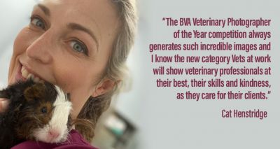 Judge announced for BVA Vet Photographer of the Year